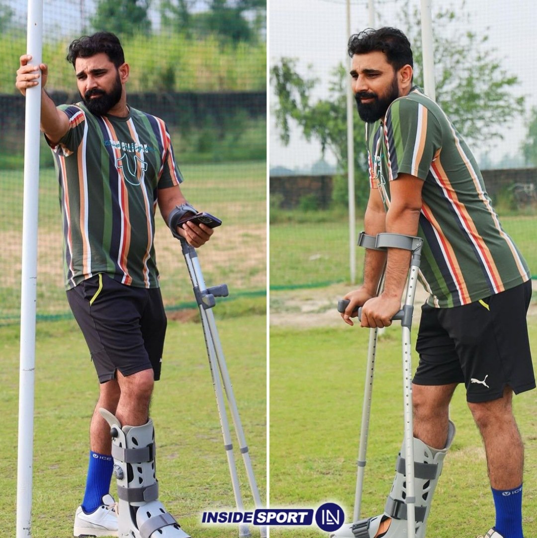 Mohammed Shami's rehab is going pretty well 🦵

📸: Mohammed Shami/ Instagram

#MohammedShami #IndianCricketTeam #CricketTwitter