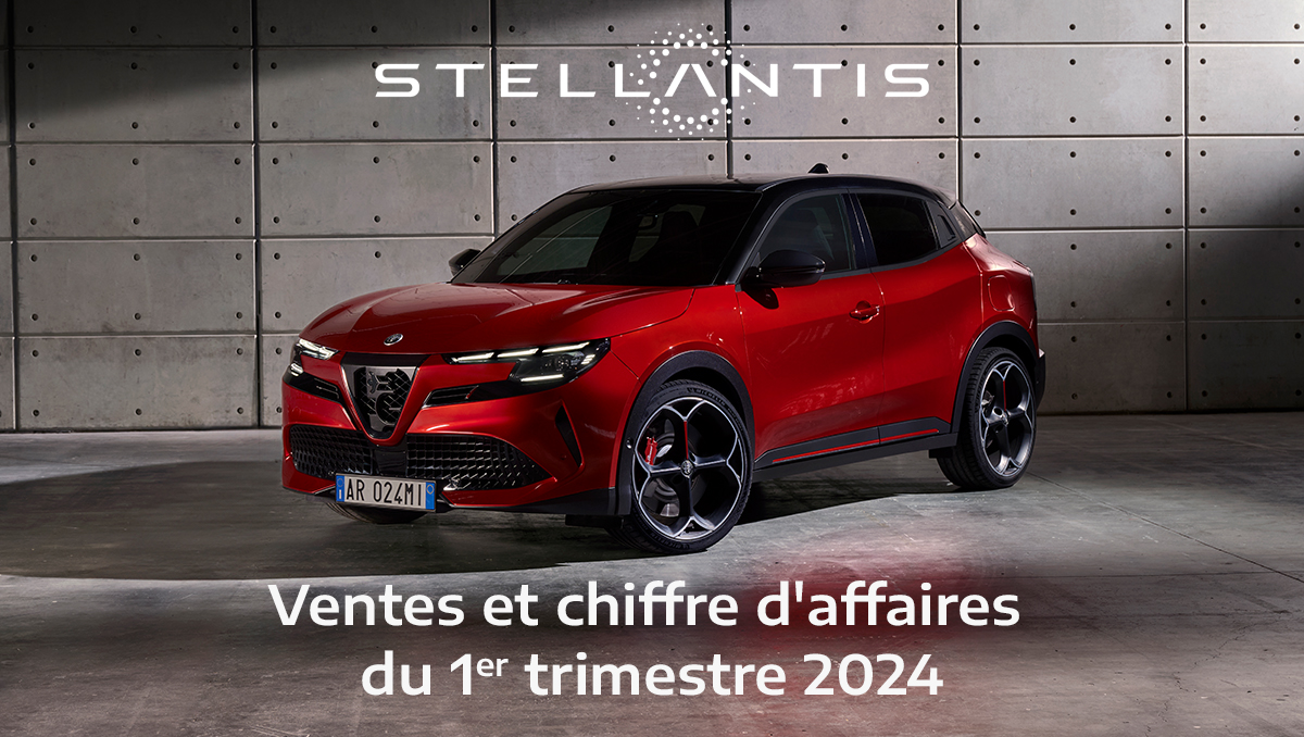 #Stellantis annonce un chiffre d’affaires net et des ventes pour le 1er trimestre 2024, reflétant la transition vers de nouveaux produits. Suivez aujourd'hui à 14h00 CEST / 8h00 EDT la conférence téléphonique et le webcast. Pour en savoir plus : media.stellantis.com/fr-fr/corporat…