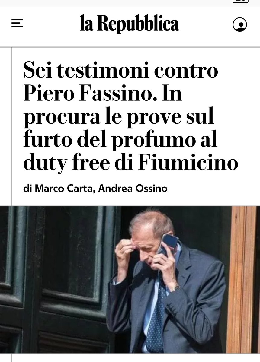 Geniali a Repubblica, fanno seguire la storia di Fassino da Marco Carta. Spero non un omonimo