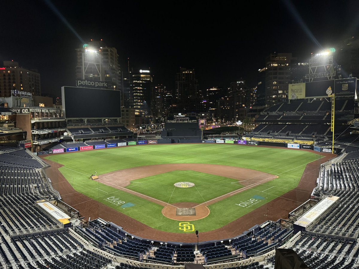 Goodnight from Petco Park.