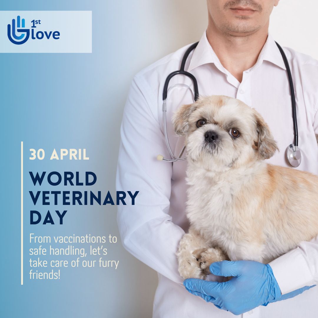 Let's celebrate the dedication and compassion of those who keep our pets healthy and happy. #WorldVeterinaryDay #AnimalLovers