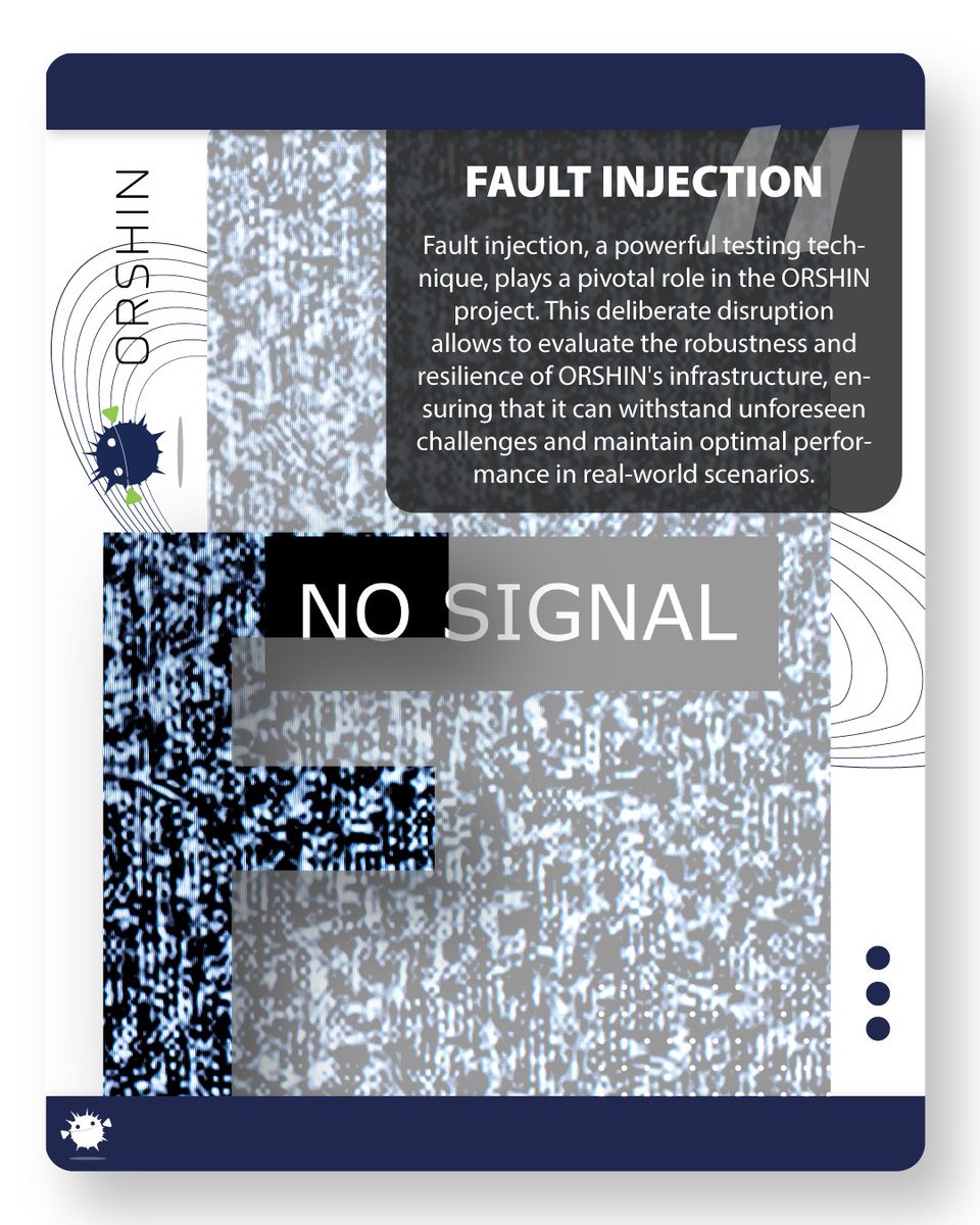 💥   F is for FAULT INJECTION in our ABCs of ORSHIN! Learn how ORSHIN simulates   challenges to build resilience into our systems. Because robustness is not   just a feature, it's a promise!
    #ORSHIN #FaultInjection #TechABC #ResilientTech #ChallengeAccepted