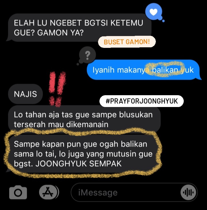 ;orv lokal au #joongdok  — Tas Mantan
                 few tweets

 © ngabyora