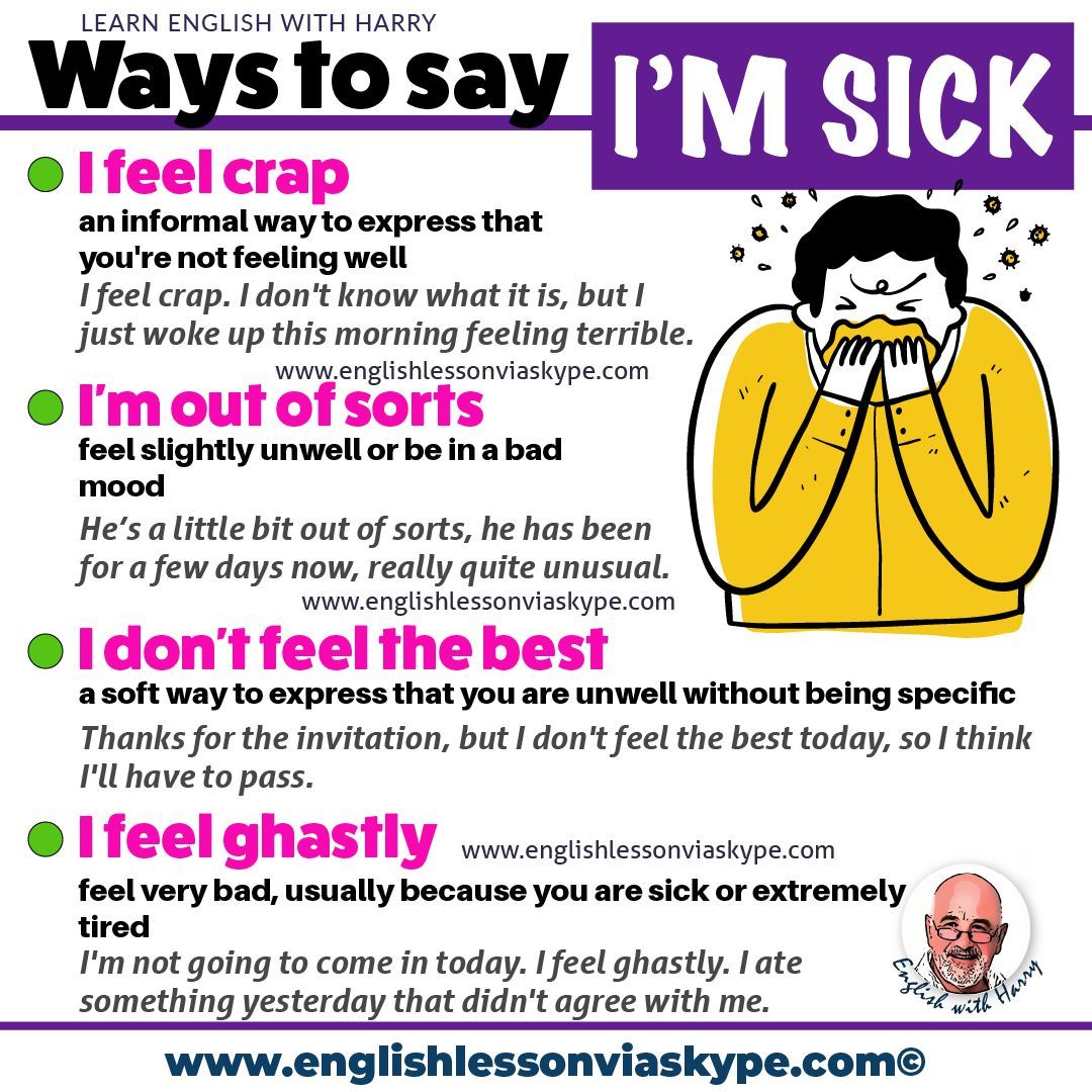 SPEAKING: Improve your vocabulary and learn 16 different ways to say 'I'm sick' in English! Click the link to learn more ➡️ bit.ly/4aX1uUa 

#LearnEnglish #ingles #inglesonline #IELTS #vocabulary @englishvskype