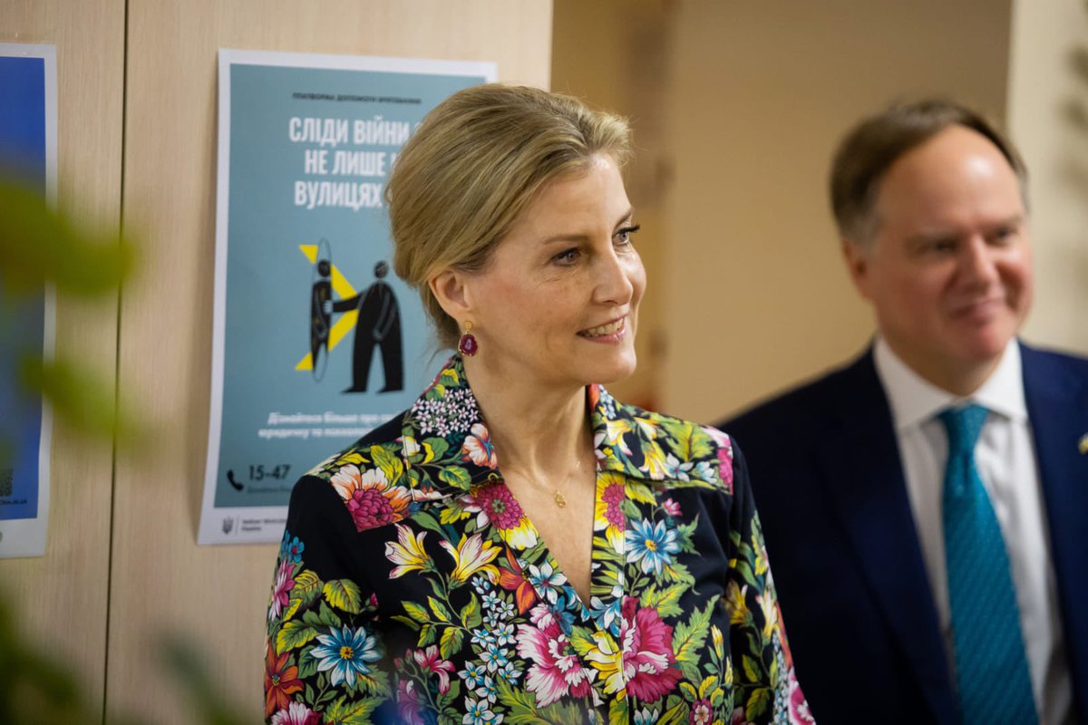 I was honoured to welcome HRH The Duchess of Edinburgh to Kyiv, in connection with her vital work on conflict-related sexual violence #CRSV. The UK stands with Ukraine in supporting the victims of this horrific war crime and bringing the perpetrators to justice. @FCDOHumanRights