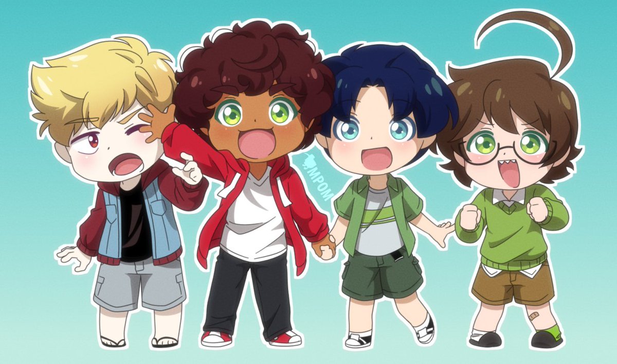 Chibies ft. my friends' characters