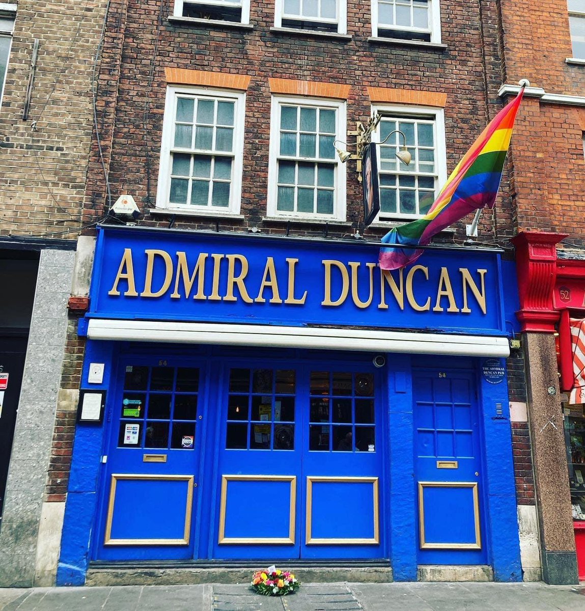 Today, 25 years on from the horrific attack on the Admiral Duncan, we remember those lost, injured and their families and friends with love in our hearts!