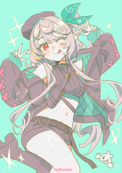 DABOOL PEEEES rkgk (๑>؂•̀๑)#PomuPaint 