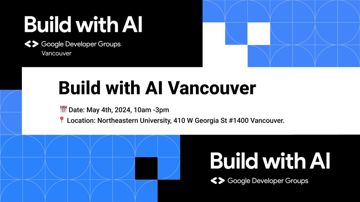 Want to be a future AI leader?   #BuildwithAI Vancouver gives you exclusive access to the insights of top AI minds. Learn from the best and propel your AI skills to new heights! #AIExpertise #FutureofTech