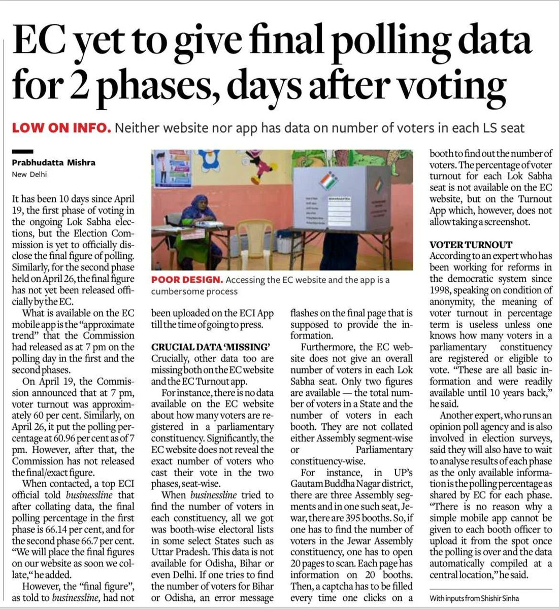 Shikha__Rawat's tweet image. Is Election Commission Cooking Up  the data ?

Just Asking.......🐒

#2ndPhase