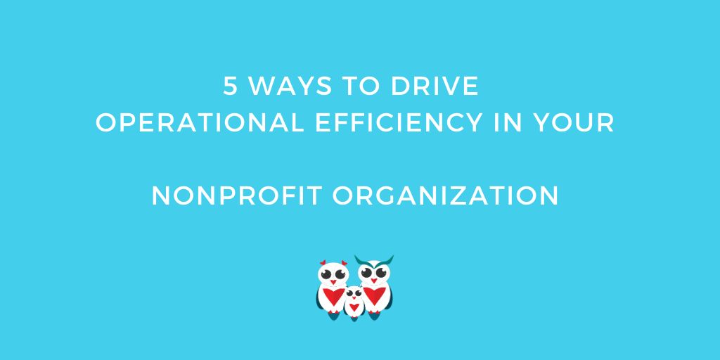 5 Ways to Drive Operational Efficiency in Your #Nonprofit Organization.

Many Nonprofit Organizations run on a tight budget. Operational Excellence can help a lot in getting the most out of your budget. 

#NonprofitMarketing #NGOs buff.ly/3818SlW