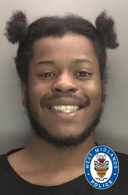 Michael Taylor, aged 21, is wanted on suspicion of assault with intent to cause serious harm. A spokesperson for Dudley Police said: 'If you have any information that can help us please call 999 and quote crime reference 20/398356/24.'