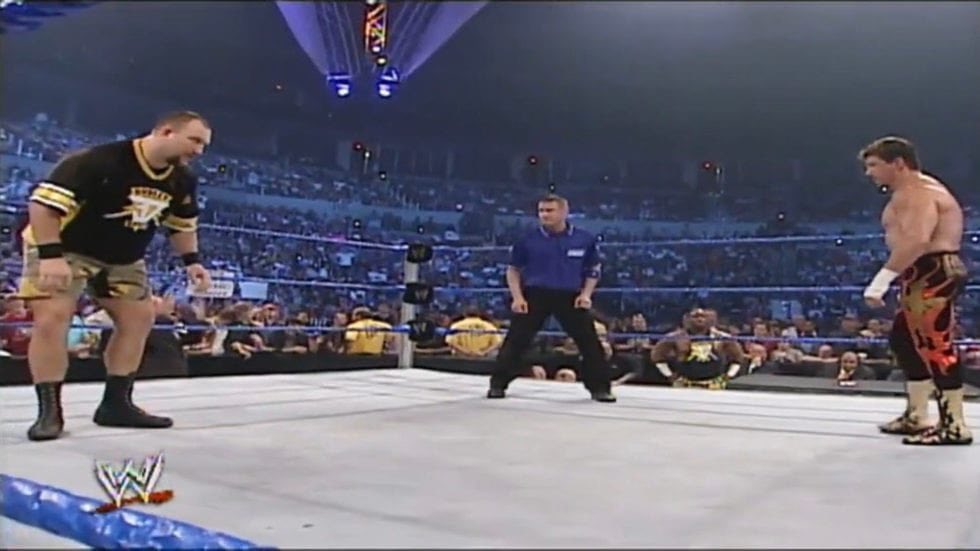 #VIDEO 🎞️

Match of the Day: Eddie Guerrero 🆚 Bubba Ray Dudley (2004). 🇺🇸

Click on the link to watch this full match ➡️ luchacentral.com/match-of-the-d… 

#LuchaCentral #WWE #SmackDow. #LuchaLibre #ProWrestling #プロレス 🤼‍♂️  

➡️ LuchaCentral.Com 🌐