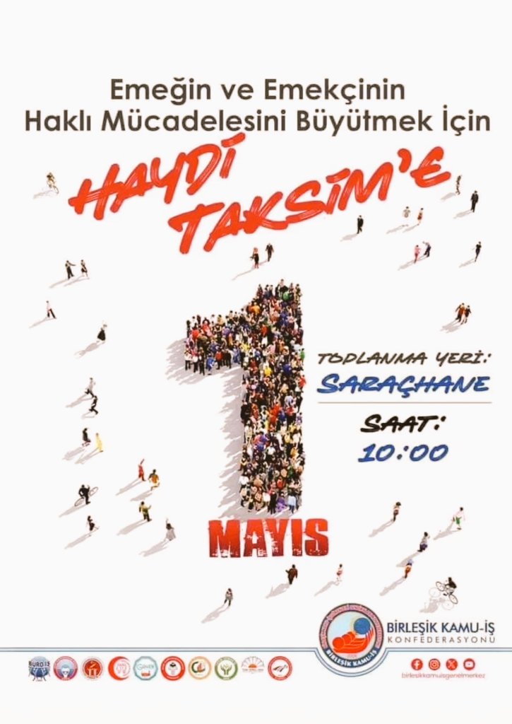 'Bir gün dönüp geçmişe baktığınızda, mücadelelerle geçen yılların hayatınızın en güzel yılları olduğunu fark edeceksiniz.'

Güne bir not..✌️

#günebirnot 
#Taksim
#1MayısAlanlardayız
#1MayısEmekveDayanışmaGünü