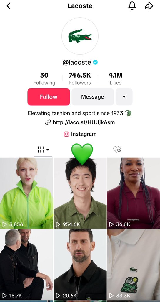 ‼️📣📣📣 Yibo’s fabulous tongue twister has attracted a lot of attention. Let’s re-experience Yibo’s brilliance and charming ways and help the views round up to 1 Million! ▶️tiktok.com/@lacoste/video… 💪💪💪 #WangYibo #WangYibo_Lacoste #WangYibo王一博