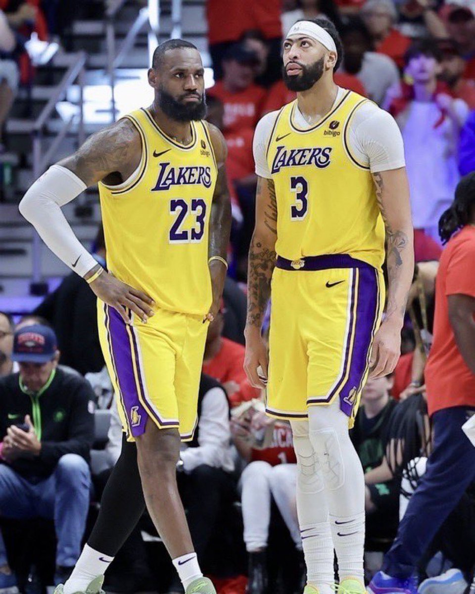 i root for the best duo in the league 

two all nba superstars and they deadass get better when the playoffs start 

will never not be proud of these two laker greats 

invest in this while u still have it hurt as many feelings as u need