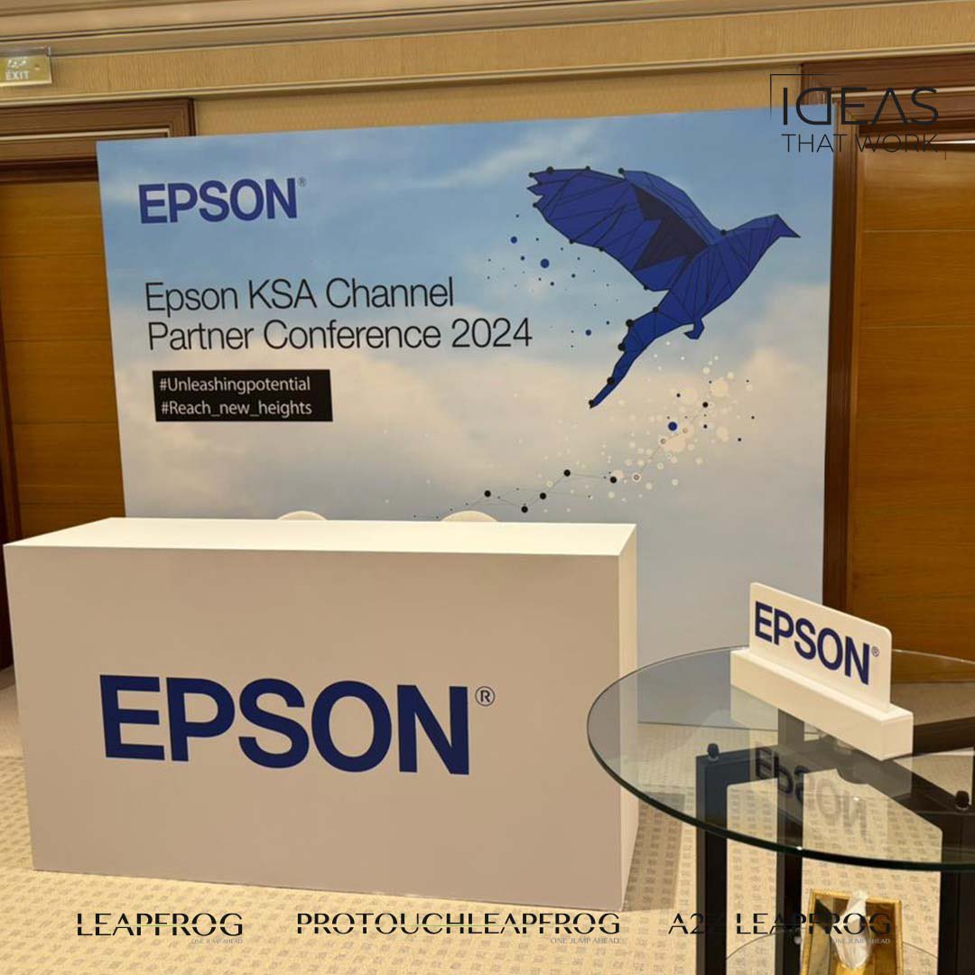 Our events showcase the art of logistics & creation.
Ideas that work
leapfrog.com.eg
Be one jump ahead
#leapfrogegypt #a2zleapfrog #ideasthatwork #egypt #leapfrog #eventsinegypt #events #protouchleapfrog #epson #cairo #location #year #event #corporateevents #eventplanning