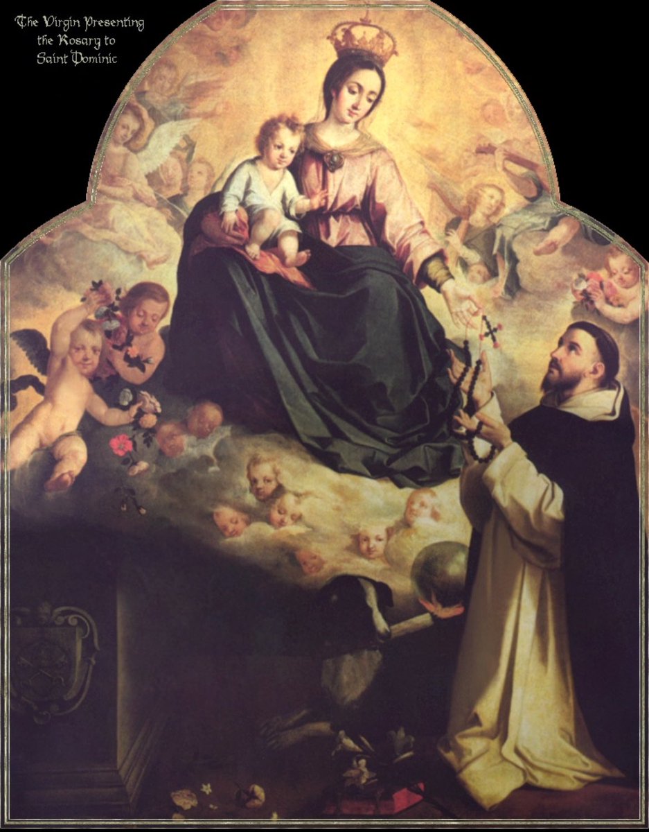@kimberlycaritas @shanianottwain2 The Rosary was given to Saint Dominic, a white European priest. 

St Dominic preached, spread and popularised the holy Rosary in the 1200s. He also founded the Dominican order.
