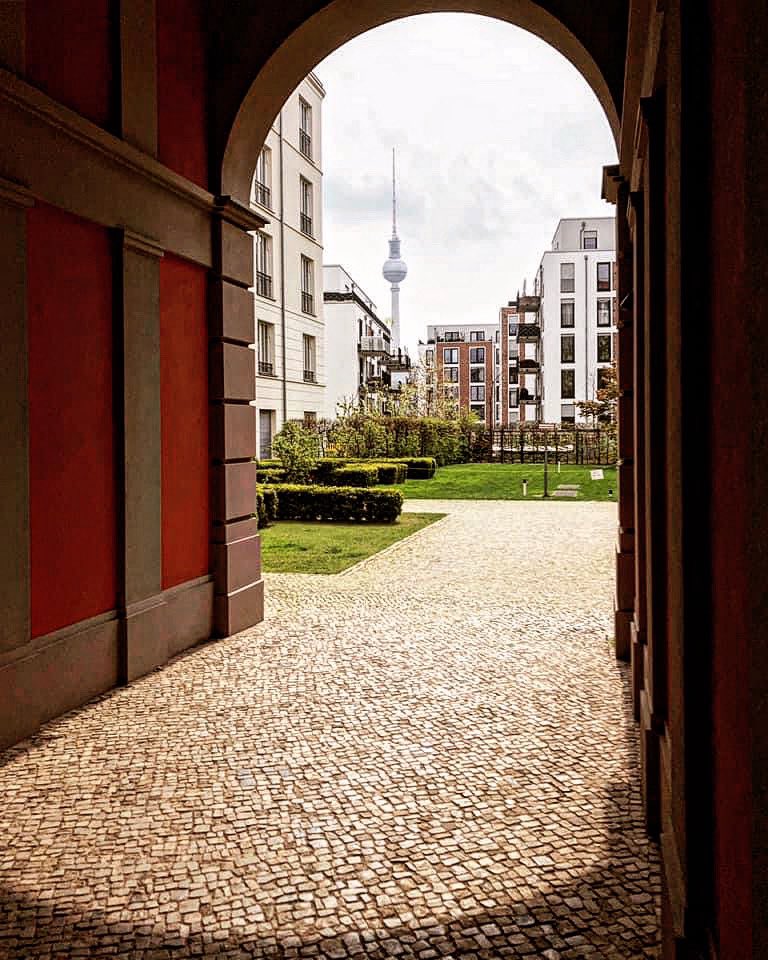 Tower of Power: a courtyard perspective #berlin