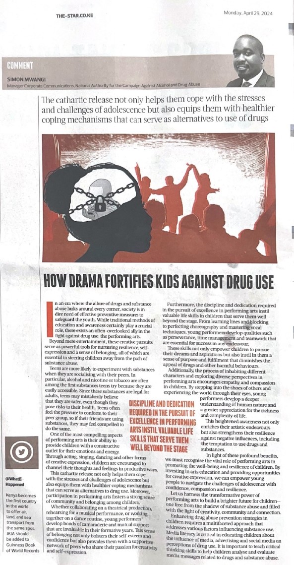In an era where the allure of drugs and substance abuse lurks around every corner, society is in dire need of effective preventive measures to safeguard the youth. the-star.co.ke/opinion/column…