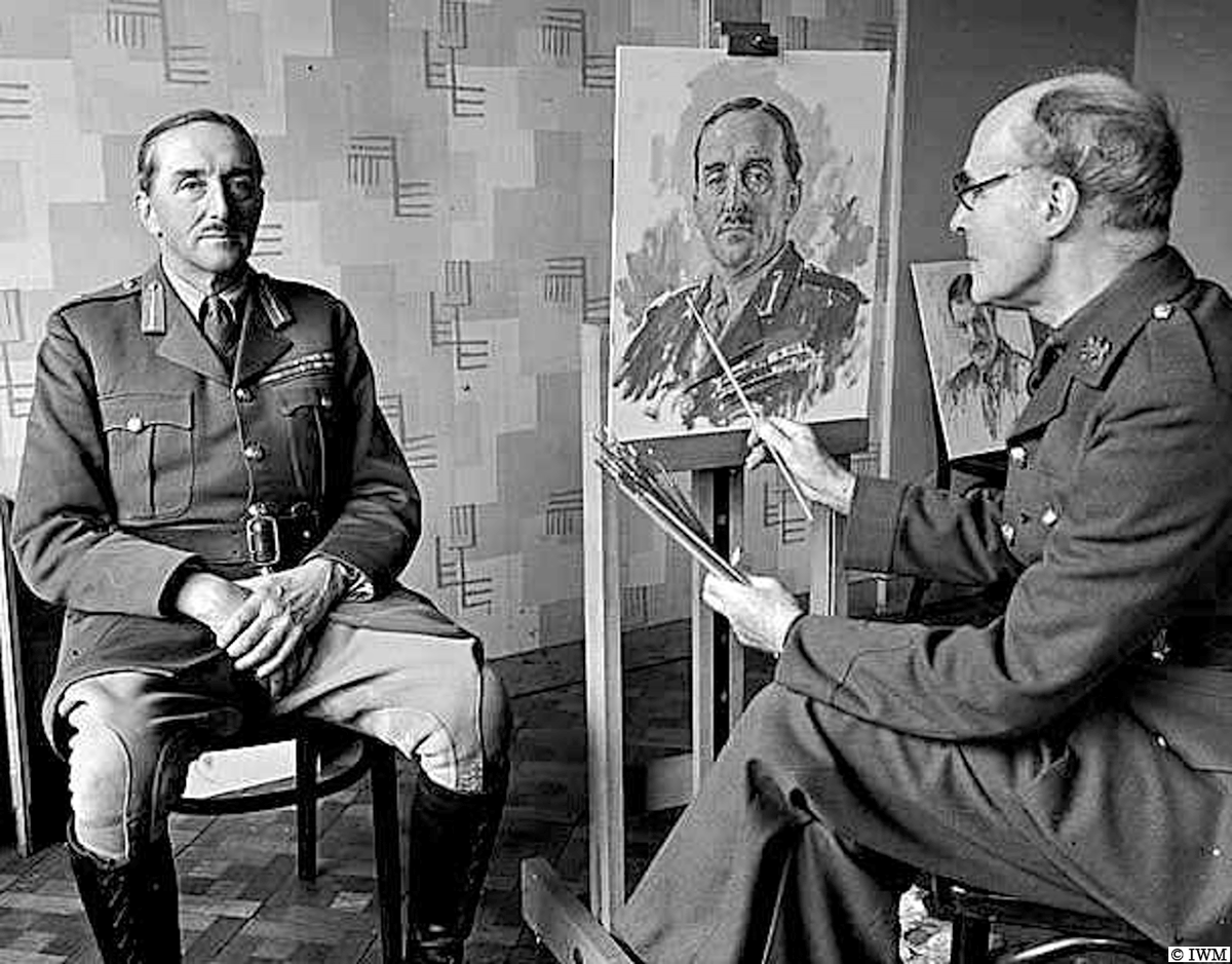 #OTD in 1940. The later Field Marshal Alan Brooke, posing. An extremely influential man. He stood up to Churchill and mentored Montgomery. #WW2 #HISTORY