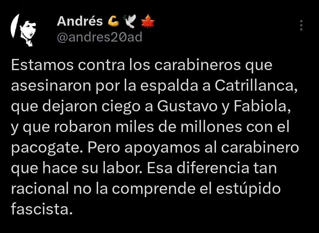 Hugo Morales🌈🌳#ChileSinFascismo⛔ (@hugoguionista) on Twitter photo 2024-04-30 06:34:16