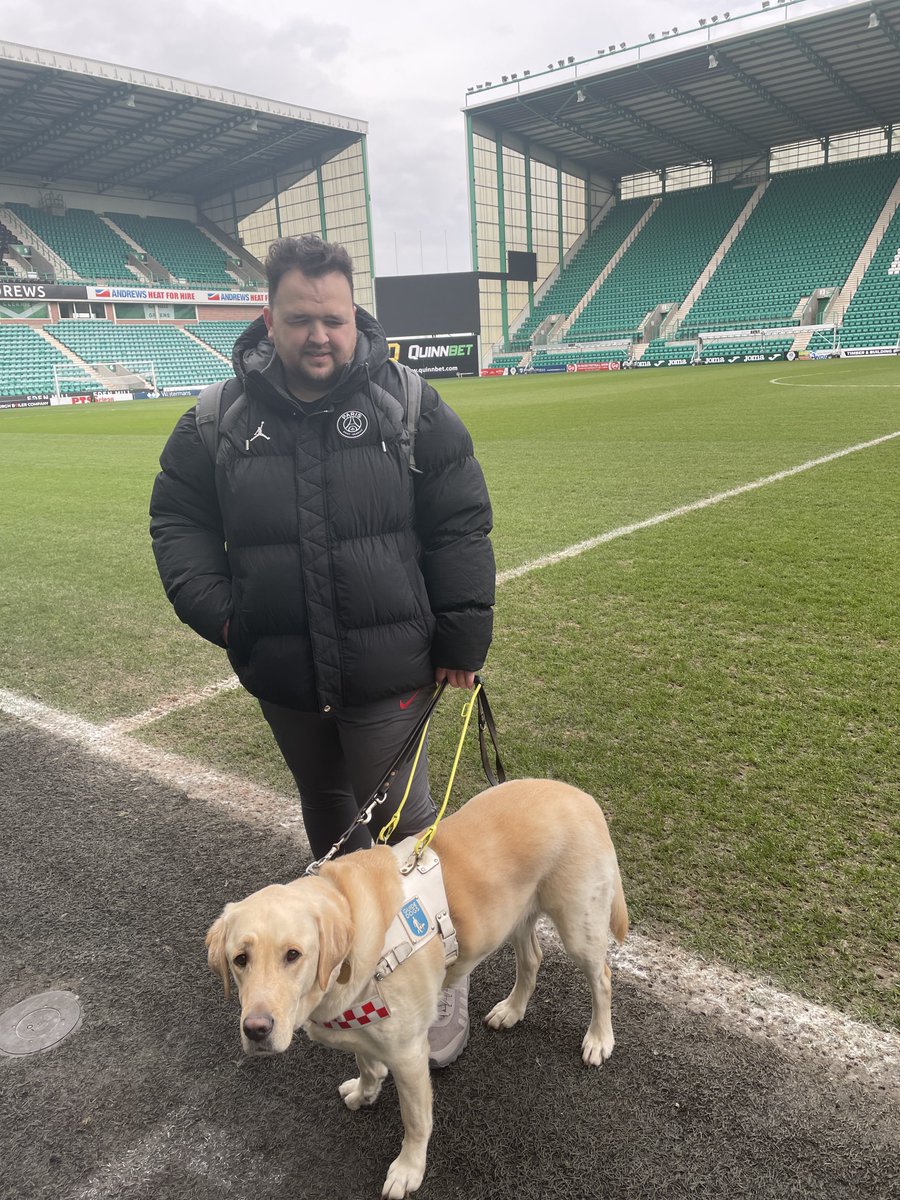 ⚽️ My goal is to visit all @spfl grounds and see a live game at each with 🦮 Sam ♿️ This is a challenge for anyone, but even more so being registered blind and travelling with a guide dog 🦮 🏴󠁧󠁢󠁳󠁣󠁴󠁿 I love football and I love Scotland. I want to show Scottish football in a positive…
