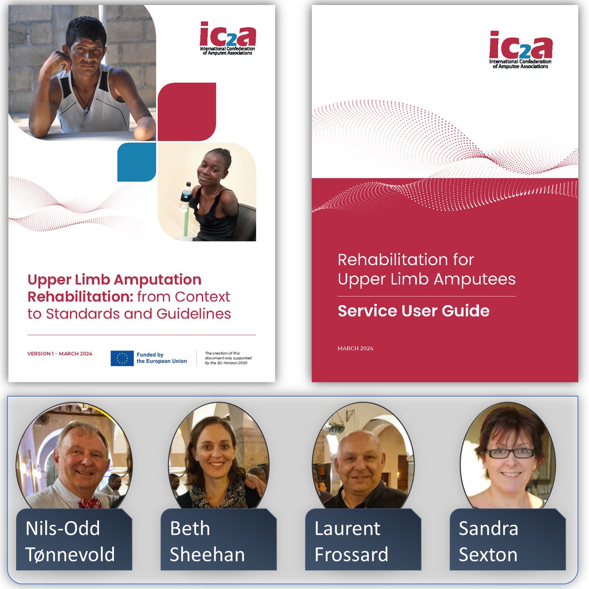 Unique resources about upper limb amputation rehabilitation now available: Perfect for end-users and clinicians! I am very glad to be involved with a team of dedicated users and professionals. Access the guideline for fee from ic2a.eu/oneHand/