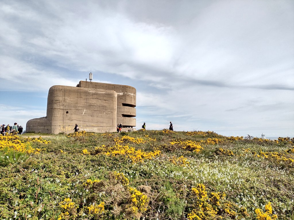 #Alderney in the #ChannelIslands is scattered with Second World War relics like this bunker used by Germans during occupation 

#cruise #cruiseship #cruiselife #islandlife #visitAlderney #AlbatrosExpeditions