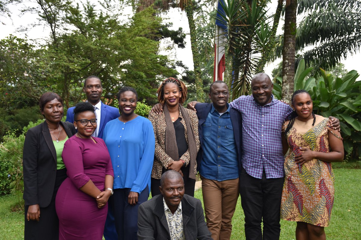 #Dunia project alumni from Ugandan radio, online&print press and TV met @CFImedias delegation. We followed-up on this 3 years-collaboration that strengthens civil society's and public authorities' awareness of climate change through medias in 🇺🇬 @XavierSticker @ThierryVallat