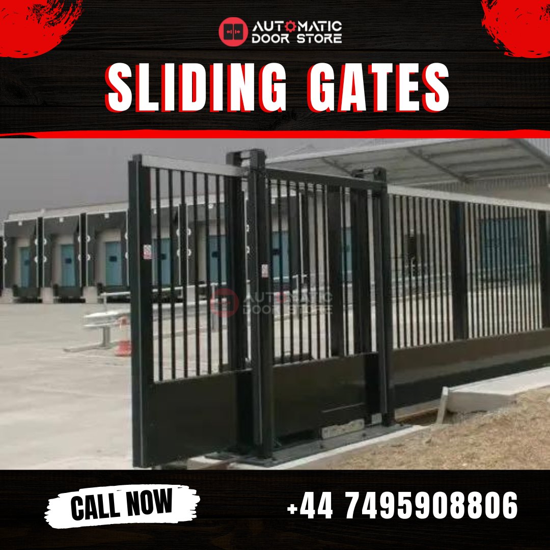 👉Upgrade your home security with our sleek sliding gates! Designed for both style and safety, our gates provide the perfect blend of elegance and protection. Contact us today to learn more!🏡✨  
#SlidingGates #HomeSecurity
👉automaticdoorstore.co.uk/sliding-gates/