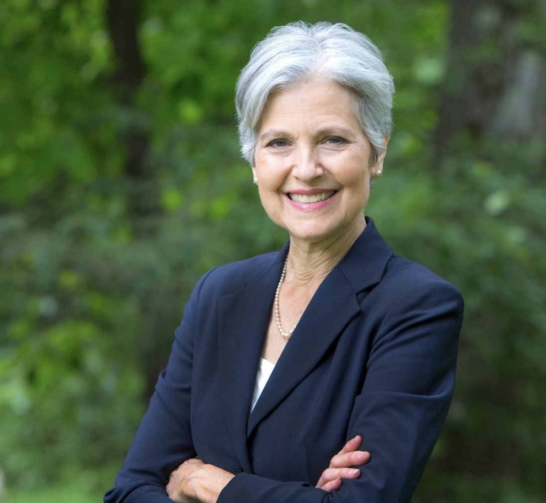 Courage. Integrity. Committed to upholding democracy. Clear of mind and brave of heart. Dr. Jill Stein. President Stein. #JillStein2024