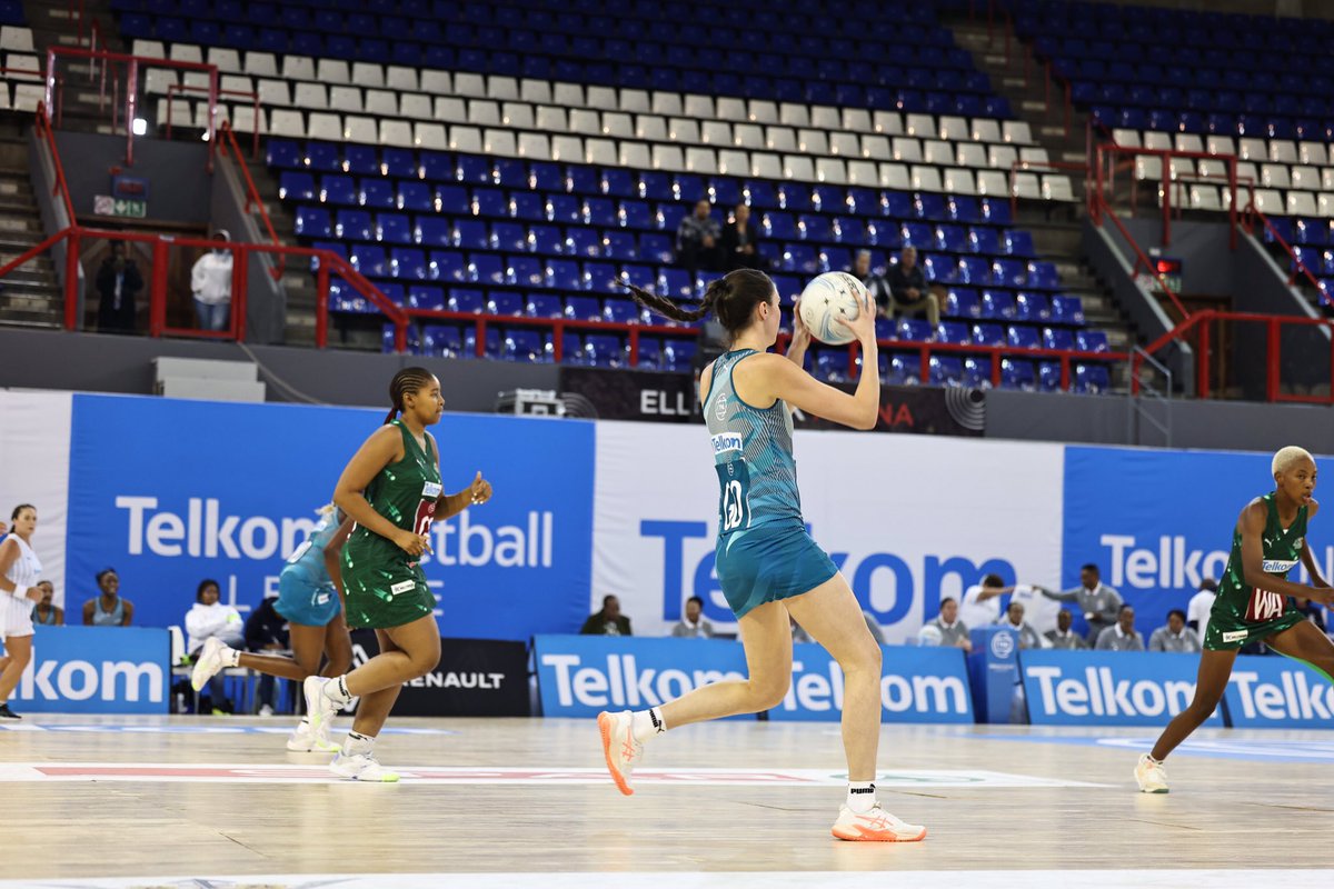 #TelkomNL 🏆 Half time score update
Tornados 19 - 27 EC Comets 

#TelkomNL | #TNLisBack | #netballsouthafrica