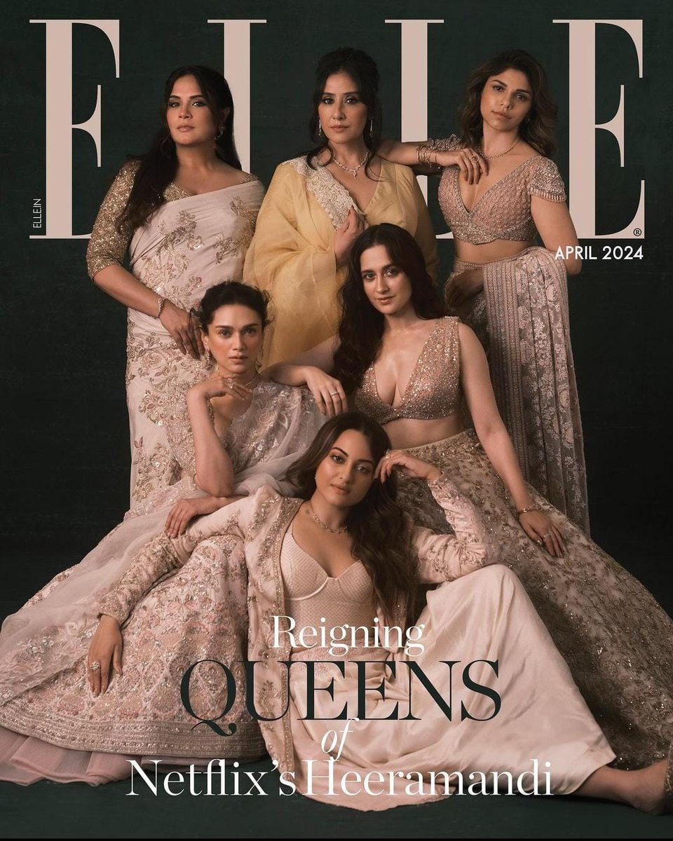 #ELLEDigitalCoverStars: They say all that glitters is not gold. But in celebrated auteur Sanjay Leela Bhansali’s cinema, every element is larger-than-life, from the sets to the star cast and, of course, the storytelling.

#ELLEIndia #CoverStars #ELLE #Heeramandi