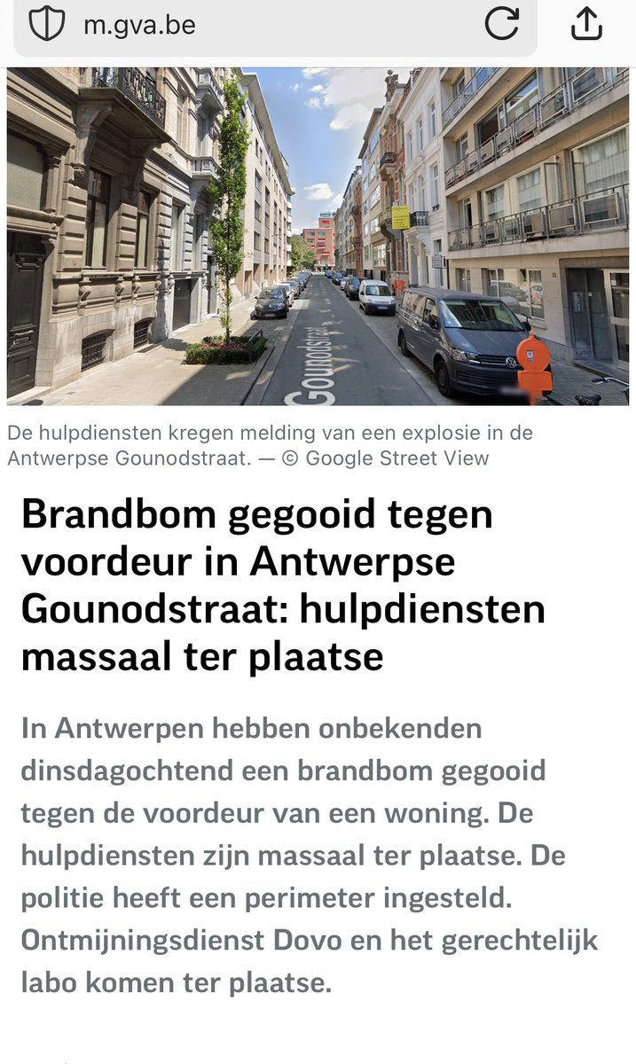 Kan u de tel nog bijhouden?!

Deze zoveelste (brandbom)aanslag in Antwerpen benadrukt de noodzaak van onze strijd voor het recht op veiligheid voor iedereen. 

Elk Antwerpenaar verdient het om zich veilig te voelen in zijn eigen huis en wijk.

Tijd voor recht en orde met het…