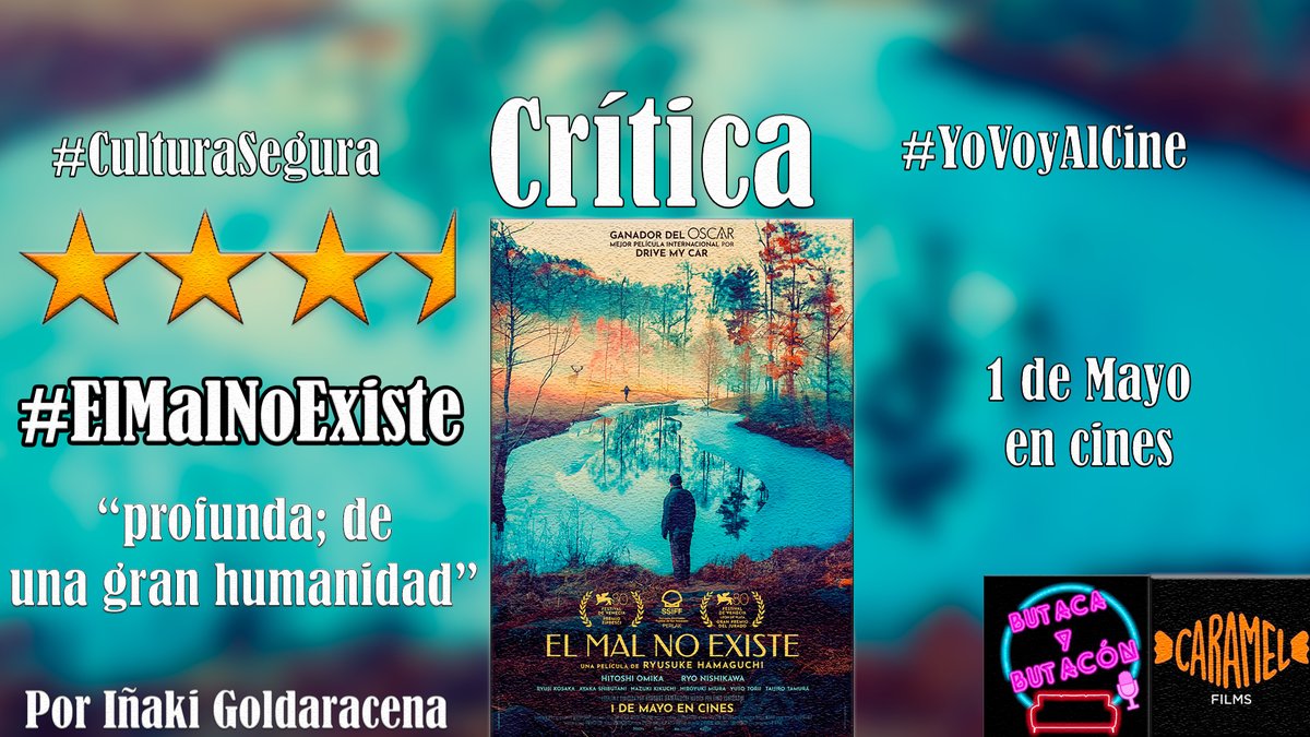 📝#Crítica #Cine #Cultura #Review #YoVoyAlCine 

➡️'El Mal No Existe': Hamaguchi logra representar lo profundo y humano. ⭐️⭐️⭐️🌠 @CaramelFilms 

📝Por @igoldark 

#ElMalNoExiste #EvilDoesNotExist   

la-fm.es/?p=37125