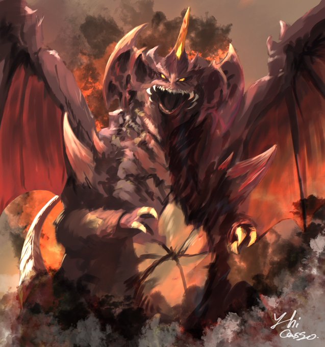 「dragon yellow eyes」 illustration images(Latest)