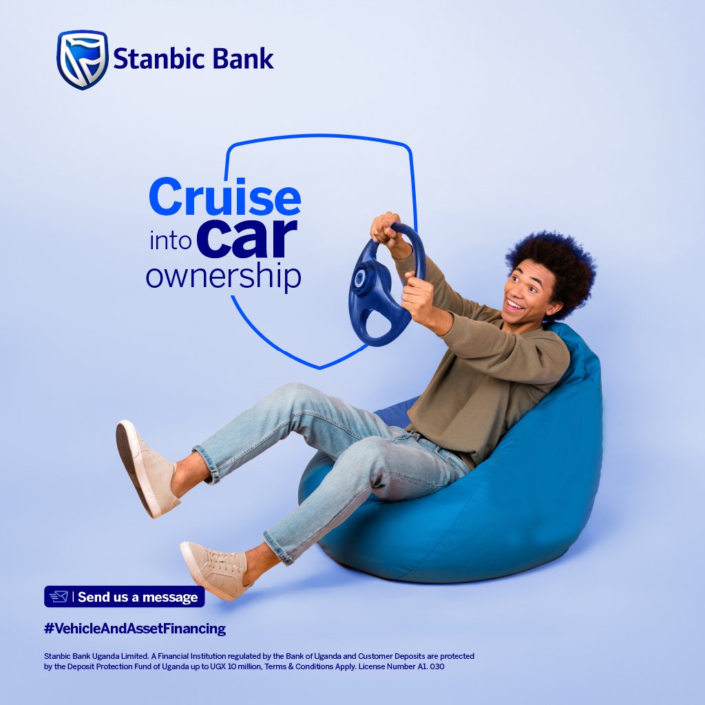 Dreaming of a new car? Turn your dream into reality with Stanbic #VehicleAndAssetFinancing. Visit: stanbicbank.co.ug/uganda/busines… or send us a message to get started today.