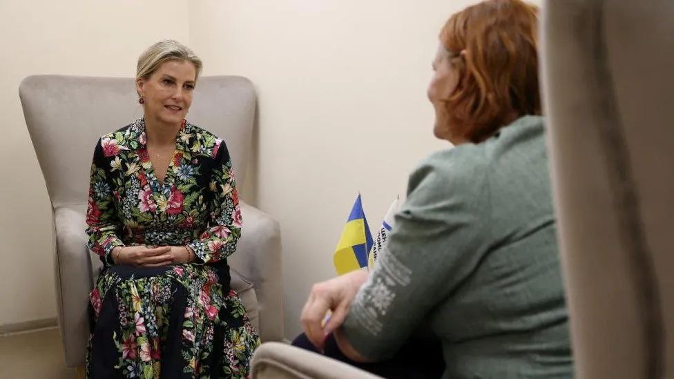 The Duchess of Edinburgh Sophie has arrived in Kyiv - BBC During the visit, the wife of Prince Edward met with victims of sexual violence and torture, and also visited Bucha. This is the first visit of a representative of the British royal family since 2014.