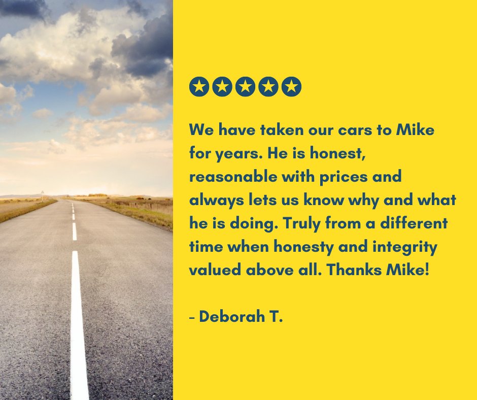 Thank you for your review! 🌟 Your feedback helps us grow and serve you better. We appreciate your support!

#MikesAutoServiceCalgary #CarMaintenance #CarDiagnostics #WheelAndTireServices #CarInspections #CarRepair #VehicleRepair #VehicleMaintenance #AutoRepairCalgary