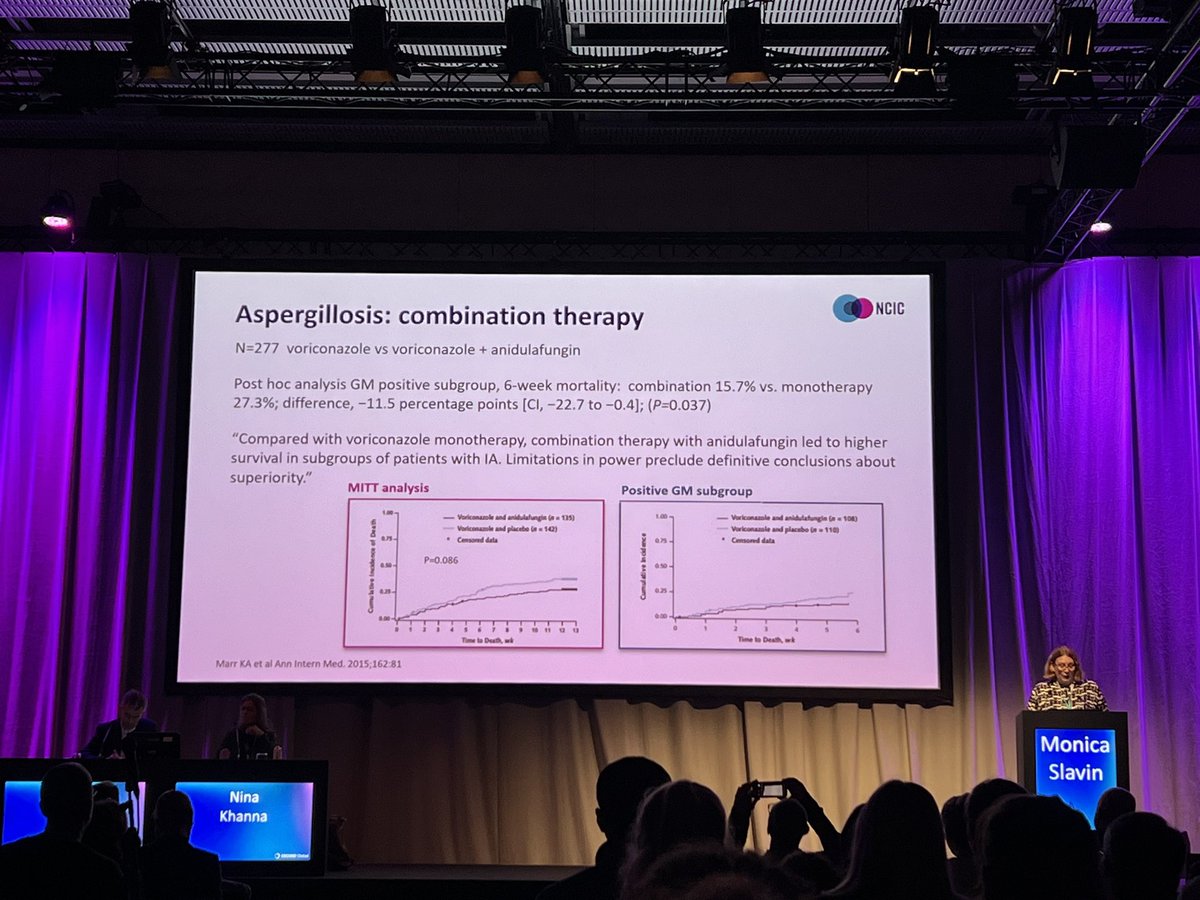 @SIDPharm @efisg_escmid @martinhoenigl Some good examples from the literature of combination AF the therapy in cryptococcal
Meningitis, candidemia, and aspergillosis #antifungal #ECCMID2024 #ESCMIDGlobal2024
