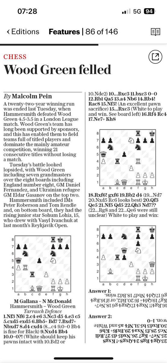 Hammersmith Chess (@hammer_chess) on Twitter photo Not quite names in lights, but great to see the significance of our result last week 👍🏼 well done to all involved, and of course <a href="/TelegraphChess/">Malcolm Pein</a> <a href="/PeinECFcampaign/">Malcolm Pein</a> <a href="/Telegraph/">The Telegraph</a> Not quite names in lights, but great to see the significance of our result last week 👍🏼 well done to all involved, and of course <a href="/TelegraphChess/">Malcolm Pein</a> <a href="/PeinECFcampaign/">Malcolm Pein</a> <a href="/Telegraph/">The Telegraph</a>