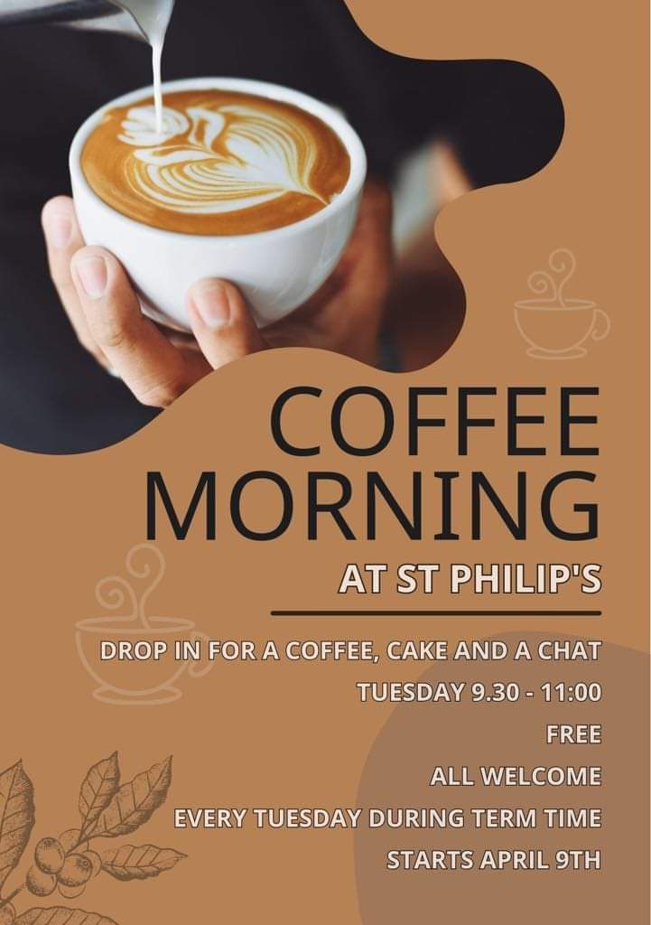 This morning (and every Tuesday morning) in Tremorfa (Tweedsmuir Road) 👇☕🍰