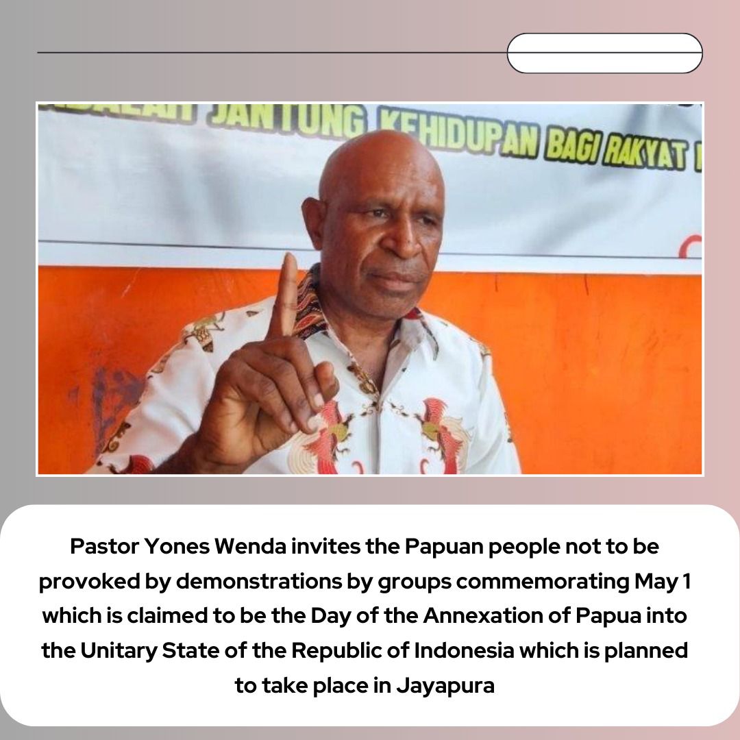 We must not to be provoked 
#Papua #PapuaIndonesia #PapuaNKRI #1Mei #NewYorkAgreement