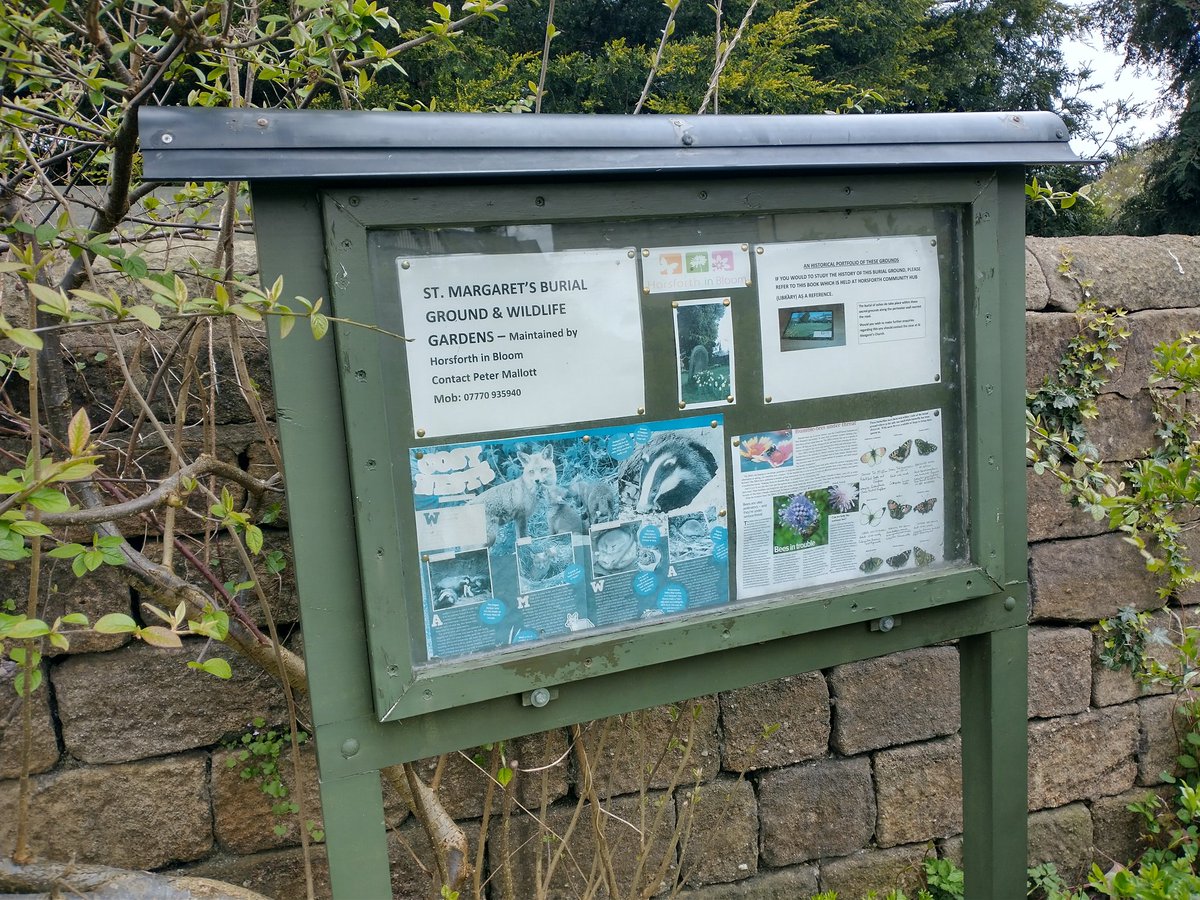 The small St. Margaret's Cemetery, Church Road, Horsforth, Leeds dates from the 19th Century & is known as 'Cholera Cemetery'