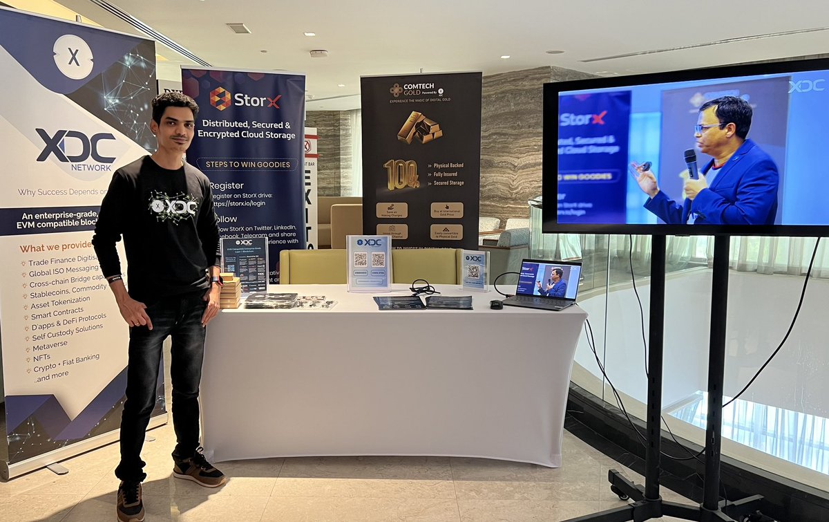 Day 1 at #web3dubai

Stop by our booth#34 and let’s discuss the network of possibilities.!

Drop in for a chat or just to say hi. Looking forward to catching.!

@REDausen @XinFin_Official @XDCdevCenter @GapuzJoana26179 @TradeFinex @XDCTradeNetwork 
@web3dubai_io 

#weAreXDC #XDC