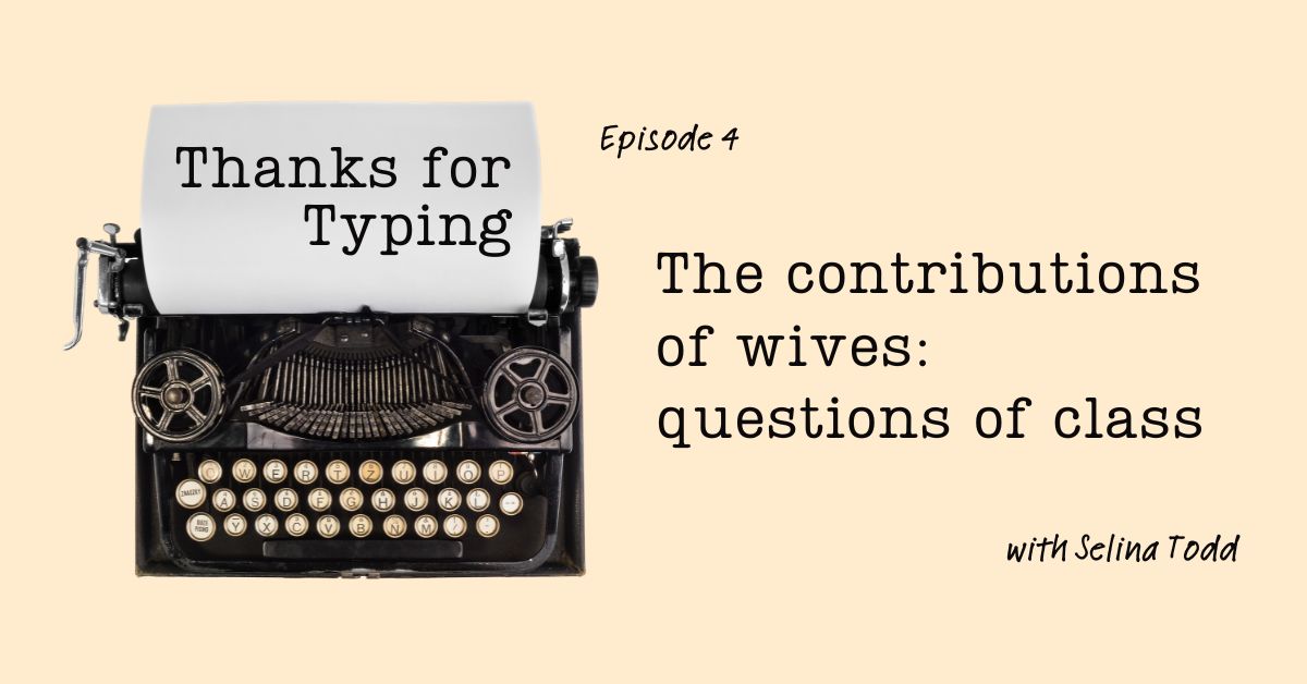 “Hidden from history” was coined by 70s feminists to describe the challenge of researching women's contributions to society – and historian @selina_todd says she is amazed how much work there still is to do. 🎙️ Episode 4 #ThanksforTyping #podcast buff.ly/48VptkF