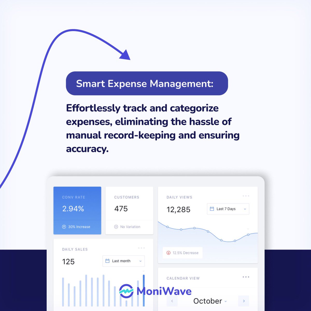 Enjoy Luxury  with Moniwave 
Access Seamless integration, cloud-based accessibility, and smart expense management with MoniWave. Simplify your financial workflow and boost productivity.
#accountingsoftware #bestaccountingsoftware #expensemanagement #seamlesstransactions