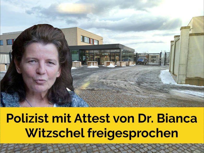 ⚖️ Polizist mit Attest von Dr. Bianca #Witzschel freigesprochen❗ 

Es könnte die Kehrtwende im Prozess gegen Dr. Bianca Witzschel sein. Letzte Woche Mittwoch wurde der Personenschützer Tino A. des LKA in #Dresden freigesprochen, der im September 2020 ein Maskenattest von Bianca…