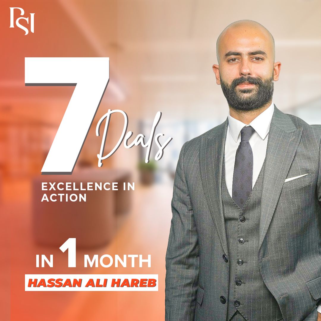 PSIEstate's tweet image. 🤩Breaking Records!

One of our dedicated real estate agent Hassan Ali Hareb has set a new standard by closing an impressive 7 deals in just one month🔥
 
Congratulations! 

#psiestate #propertyshopinvestment #LuxuryLiving #realestate #luxuryrealestate #properties #investments